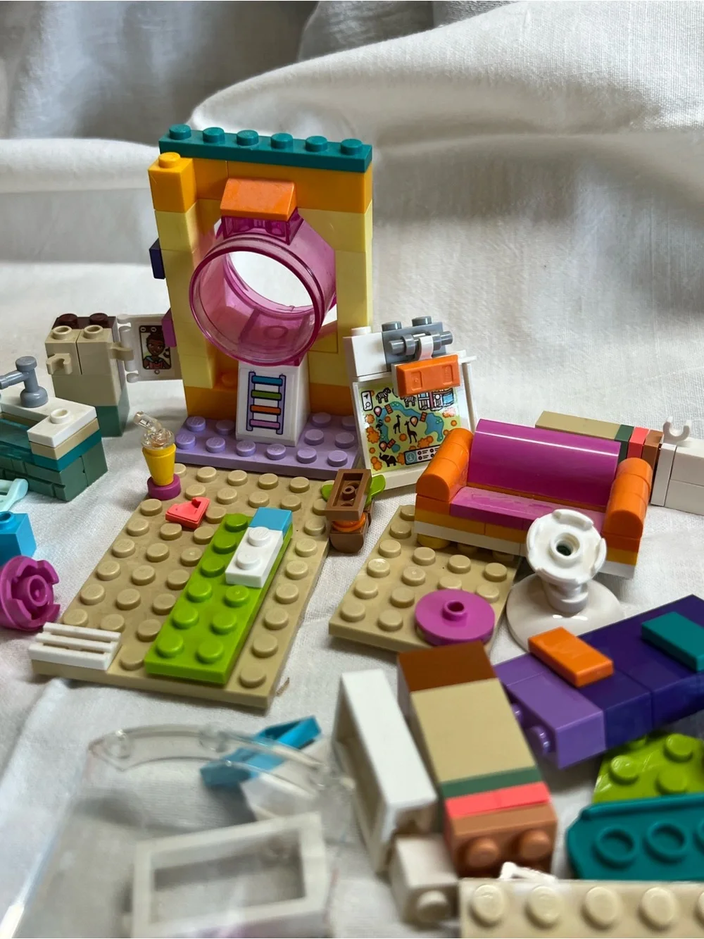 Lego and friends puppy Playground Plus Regular Playground Pieces
